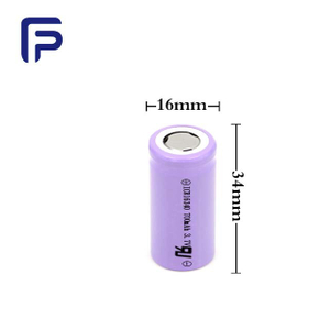 3.7V 700mAh Lityum İyon Pil 16340 Y&uuml;ksek Oranlı Şarj Edilebilir Li İyon Pil