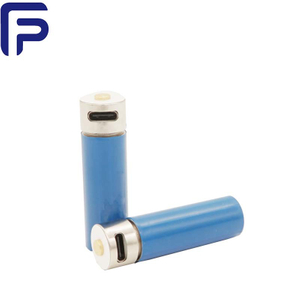 Pin sạc USB 3.7V AA 14430 920mAh Chất liệu PVC Giấy chứng nhận RoHS