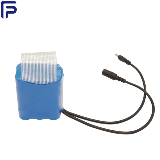 باتری قابل شارژ لیتیوم یونی 11.1 ولتی 3s2p 5000 میلی آمپر ساعت داخلی PCB