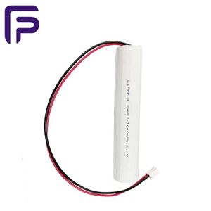 Tıbbi Cihaz i&ccedil;in PVC 6.4V Lityum İyon Pil LiFePO4 26650 3000mAh Beyaz