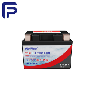 Batterie sodium-ion 12V 3,9ah, batterie de d&eacute;marrage de moto, Cycle profond rechargeable