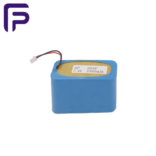 뜨거운 판매 리-이온 셀 리튬 배터리 팩 2S5P 7.4V 100000mah